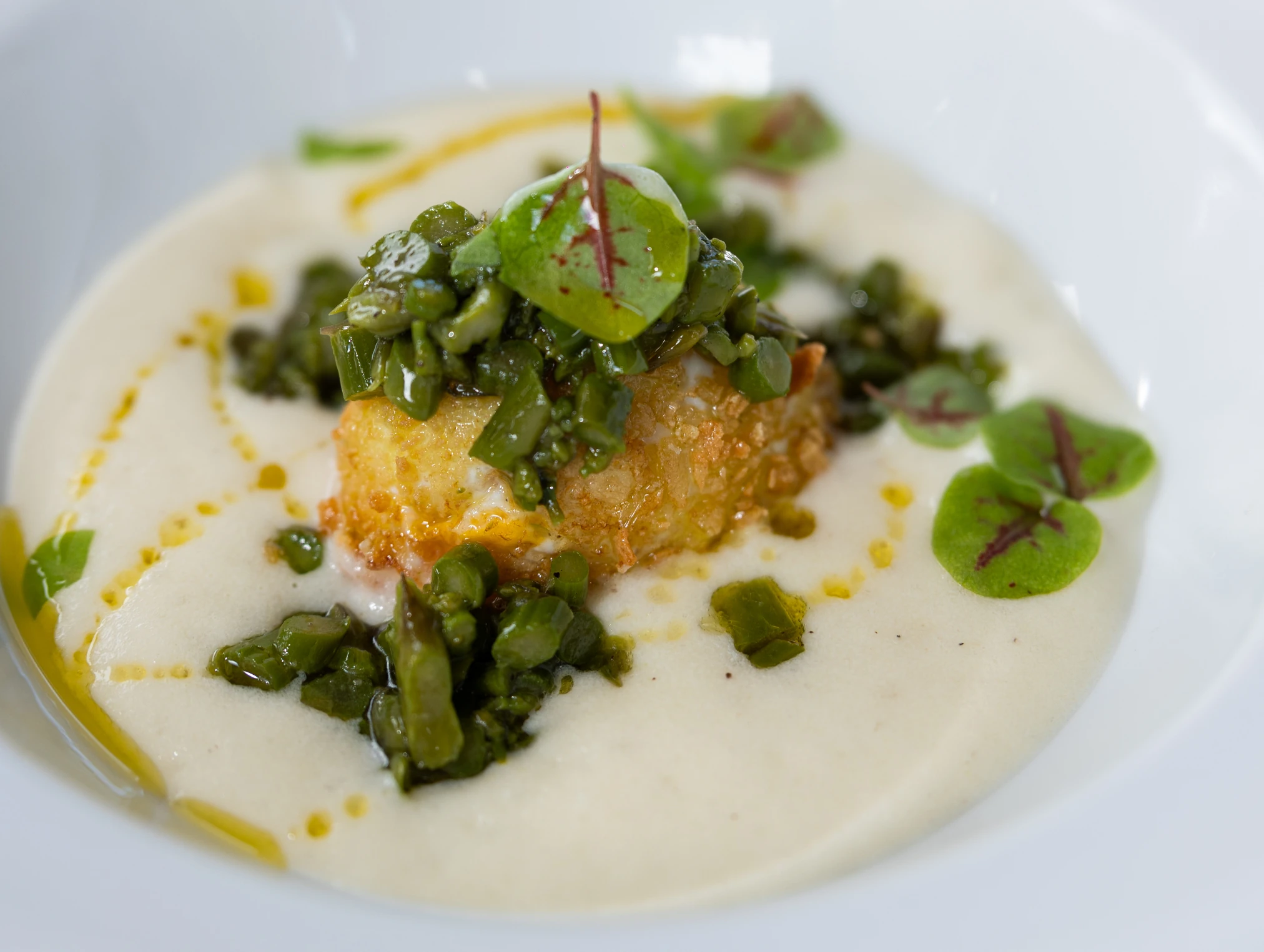 Uovo Fritto Asparagi